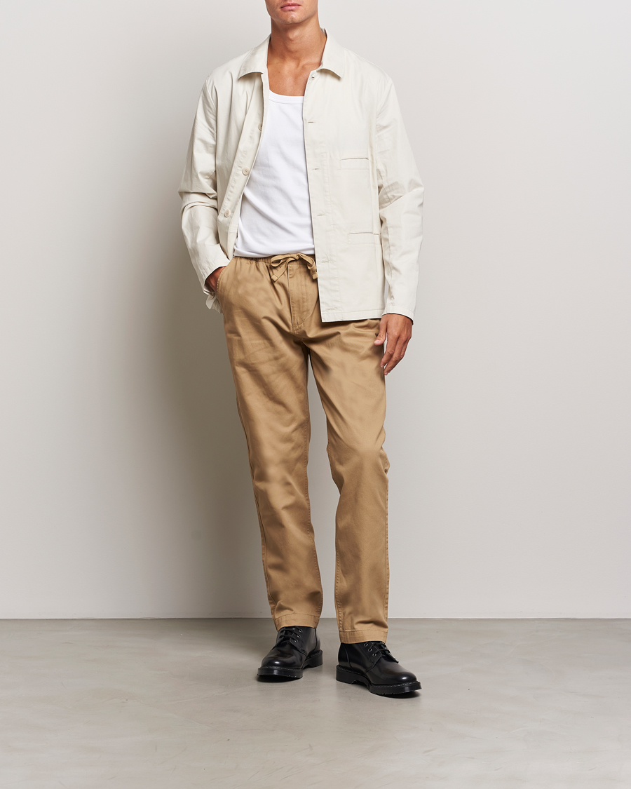 Herr | Byxor | Dockers | California Straight Cotton Pants Harvest Gold