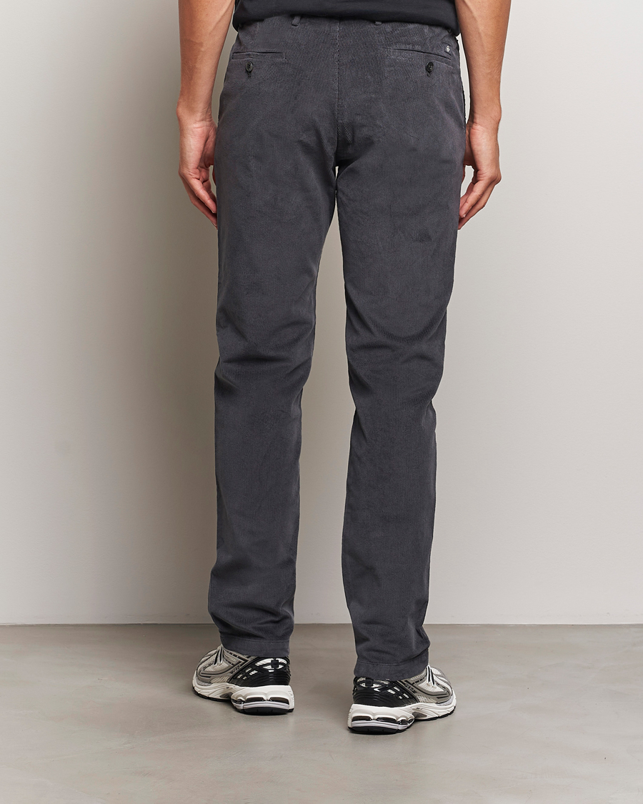 Herr | Byxor | Dockers | Slim Cotton Corduroy Chino Asphalt