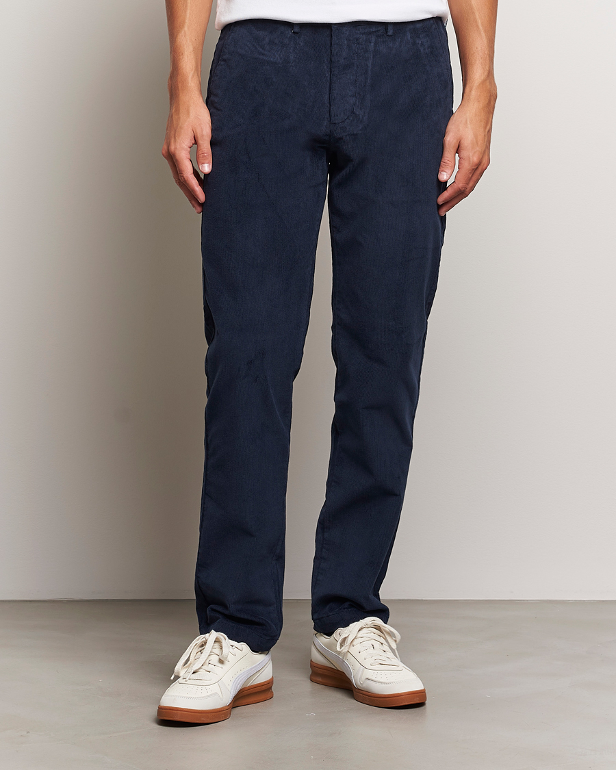 Herr | Byxor | Dockers | Slim Cotton Corduroy Chino Navy