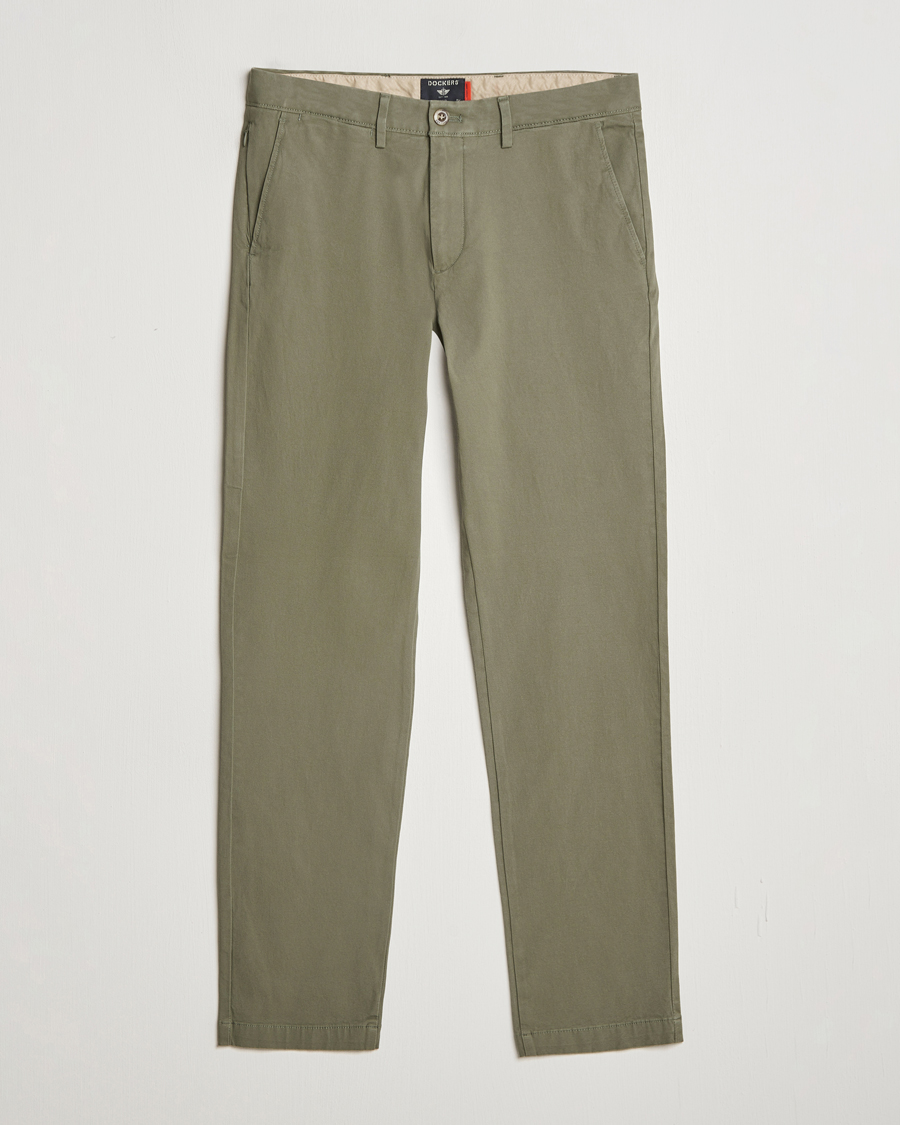 Herr | Byxor | Dockers | Cotton Chino Tapered Camo