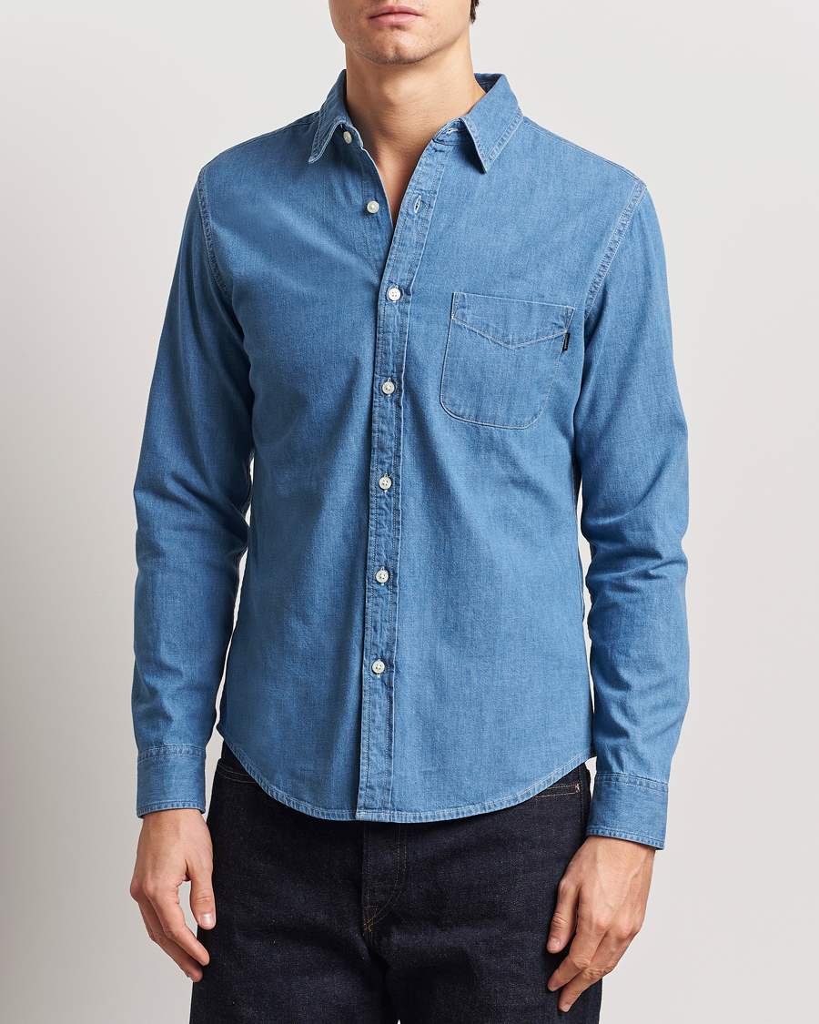 Herr | Skjortor | Dockers | Original Slim Denim Shirt Draft