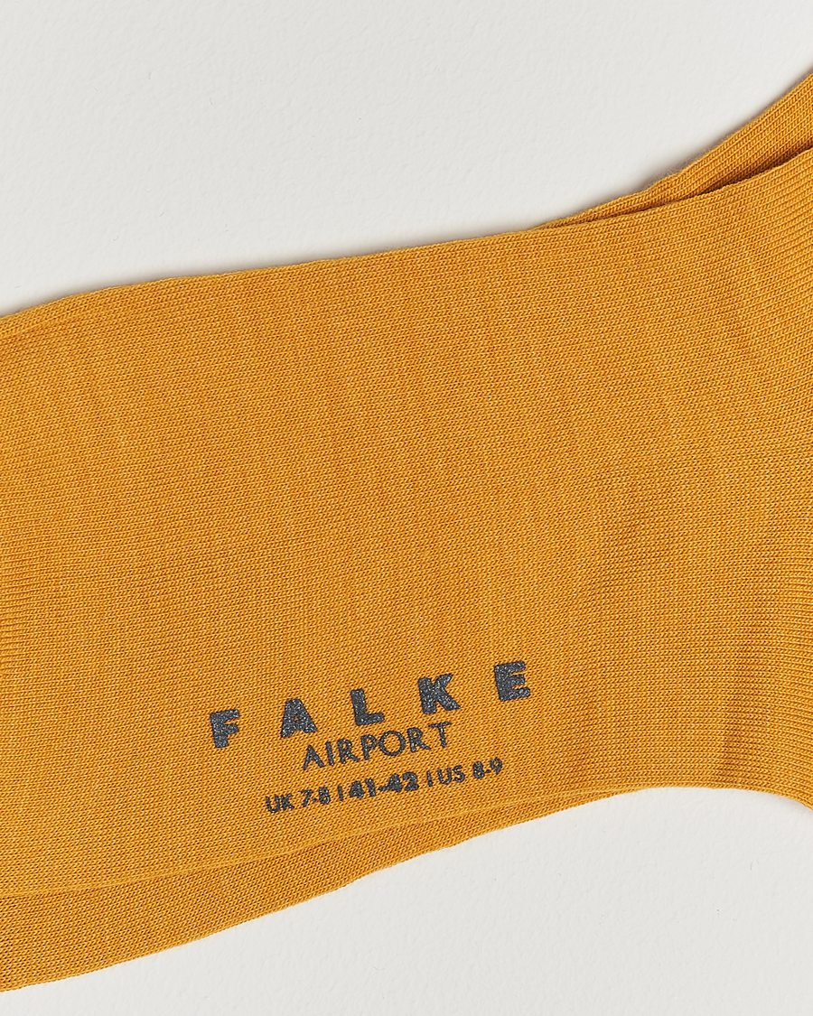 Herr | Underkläder | Falke | Airport Socks Amber Yellow
