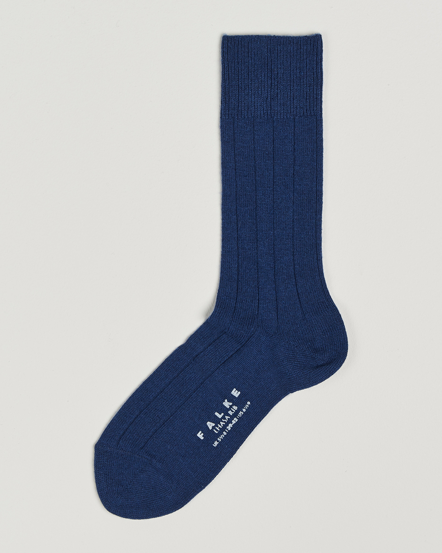 Herr | Underkläder | Falke | Lhasa Cashmere Socks Royal Blue