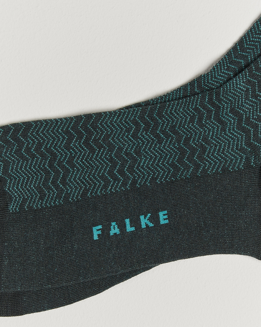 Herr | Underkläder | Falke | Mighty Nest Wool/Cotton Socks Forest Green