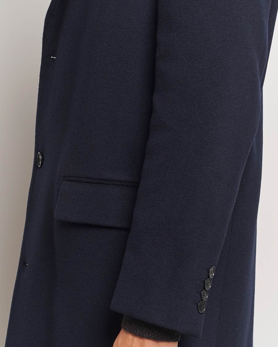 Herr | Jackor | Filippa K | Relaxed Wool Coat Navy
