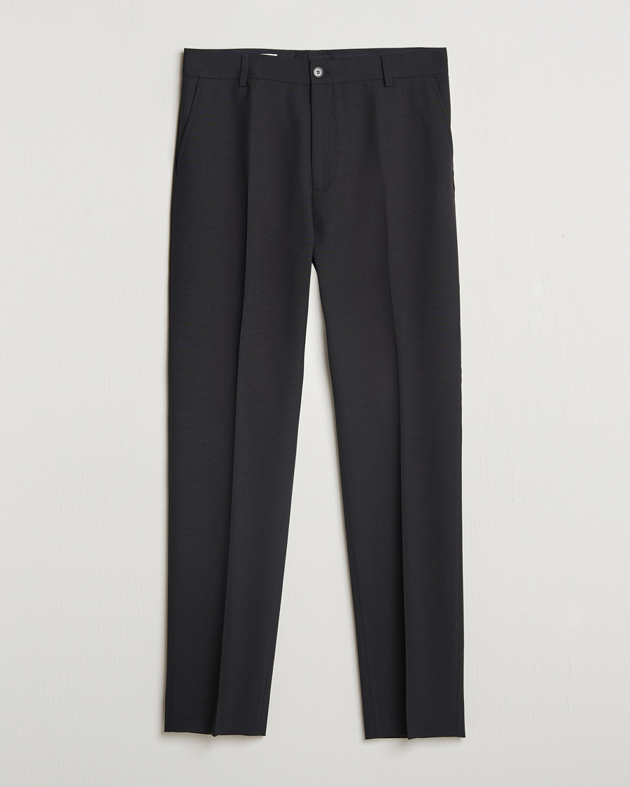 Herr | Byxor | Filippa K | Tapered Tailored Trousers Black