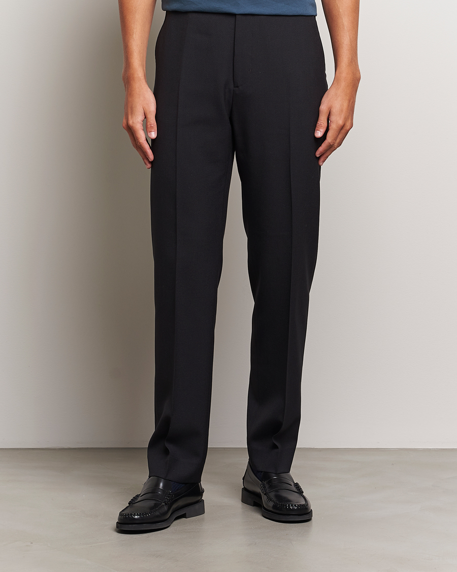 Herr | Byxor | Filippa K | Tapered Tailored Trousers Black