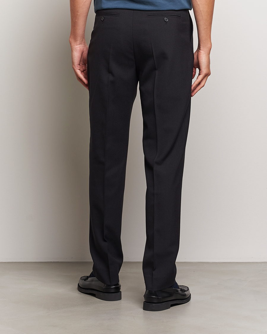 Herr | Byxor | Filippa K | Tapered Tailored Trousers Black