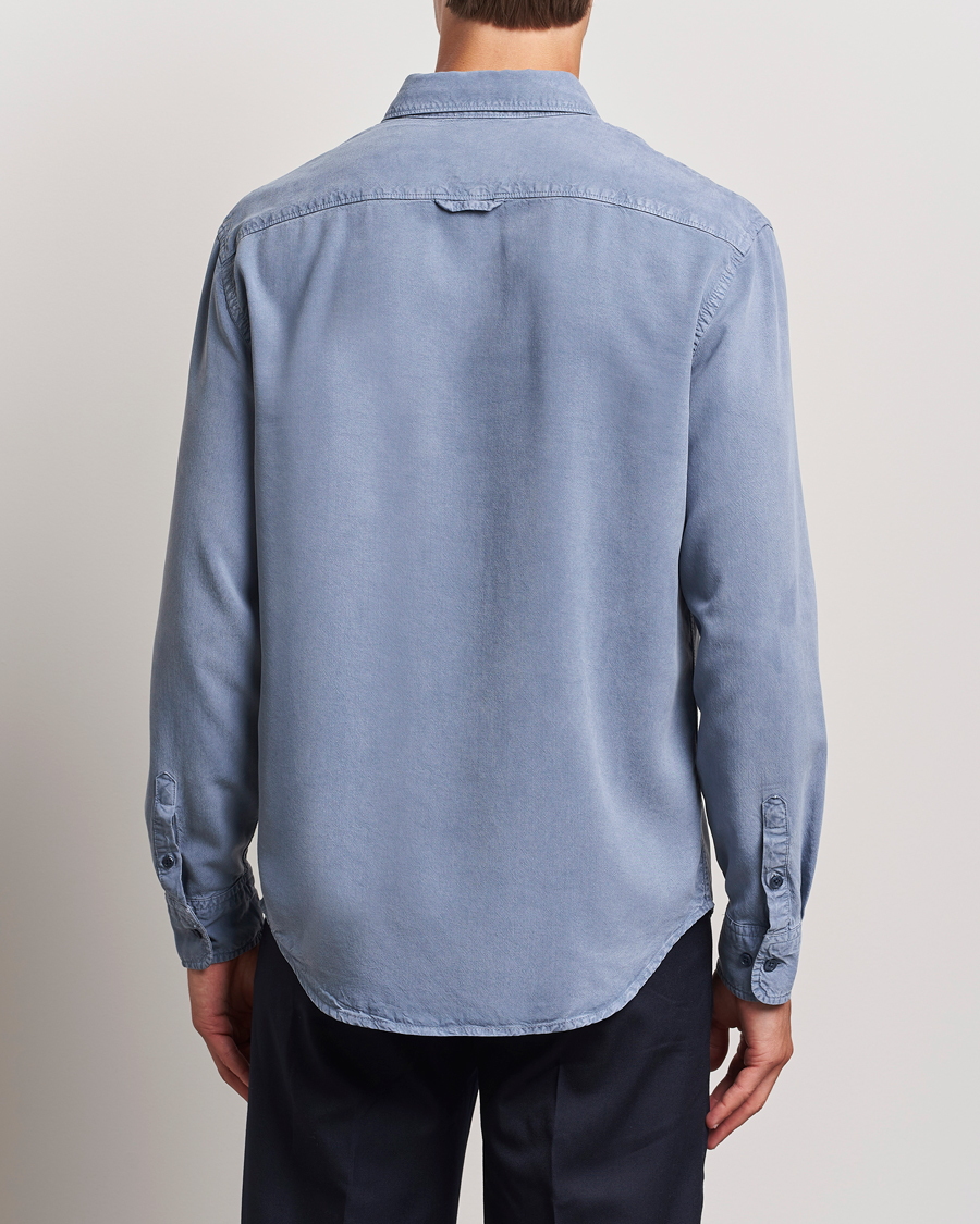 Herr | Skjortor | Filippa K | Zachary Lyocell Shirt Grey Blue