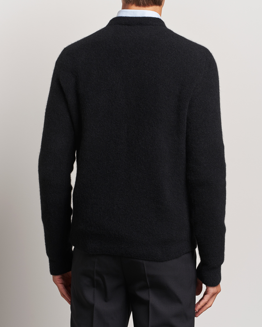 Herr | Tröjor | Filippa K | Yak Knitted Sweater Black