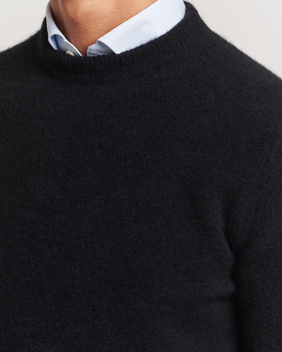 Herr | Tröjor | Filippa K | Yak Knitted Sweater Black