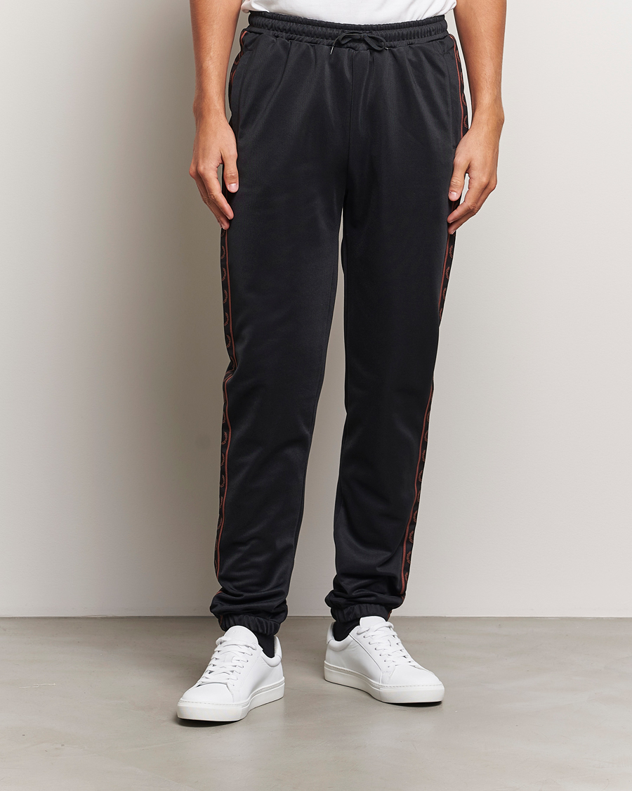 Herr | Byxor | Fred Perry | Taped Track Pants Black