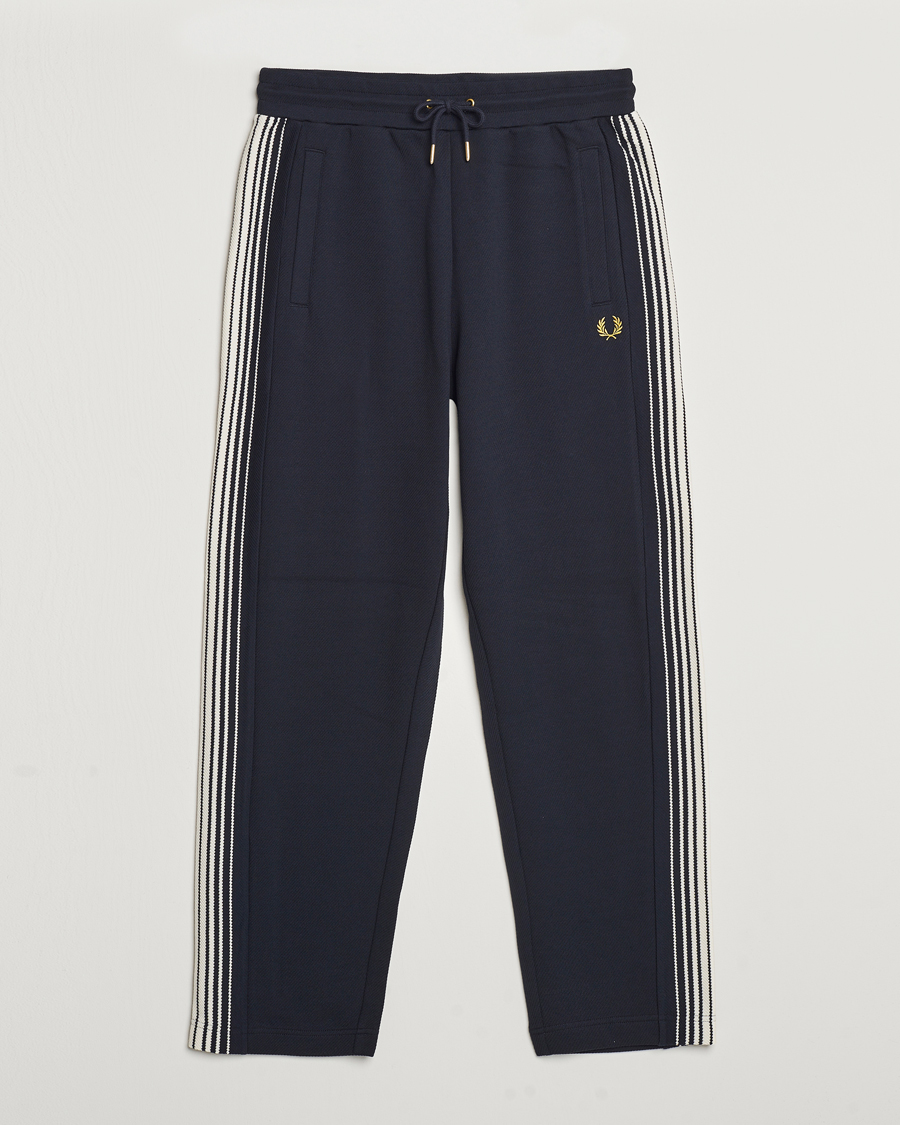 Herr | Byxor | Fred Perry | Ombre Striped Track Pants Navy
