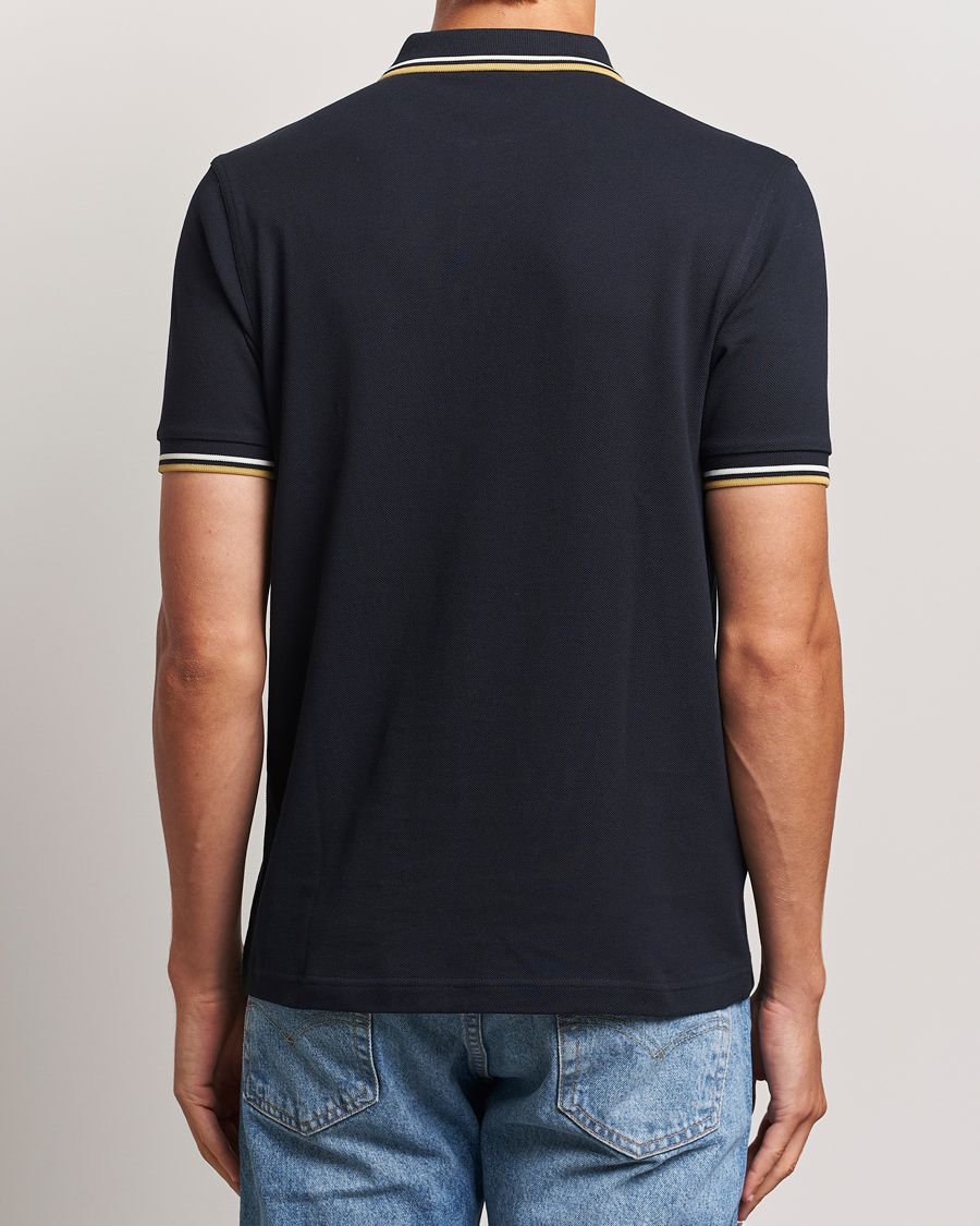 Herr | Pikéer | Fred Perry | Twin Tipped Shirt Navy