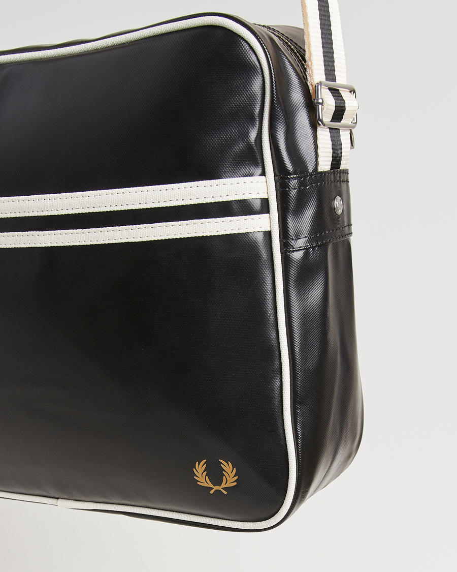Herr | Väskor | Fred Perry | Classic Shoulder Bag Black/Ecru
