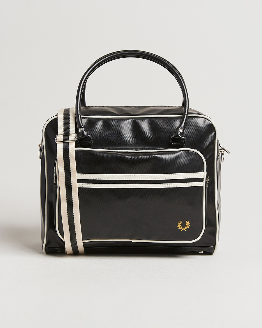 Herr | Fred Perry Classic Holdall Black/Ecru | Fred Perry | Classic Holdall Black/Ecru