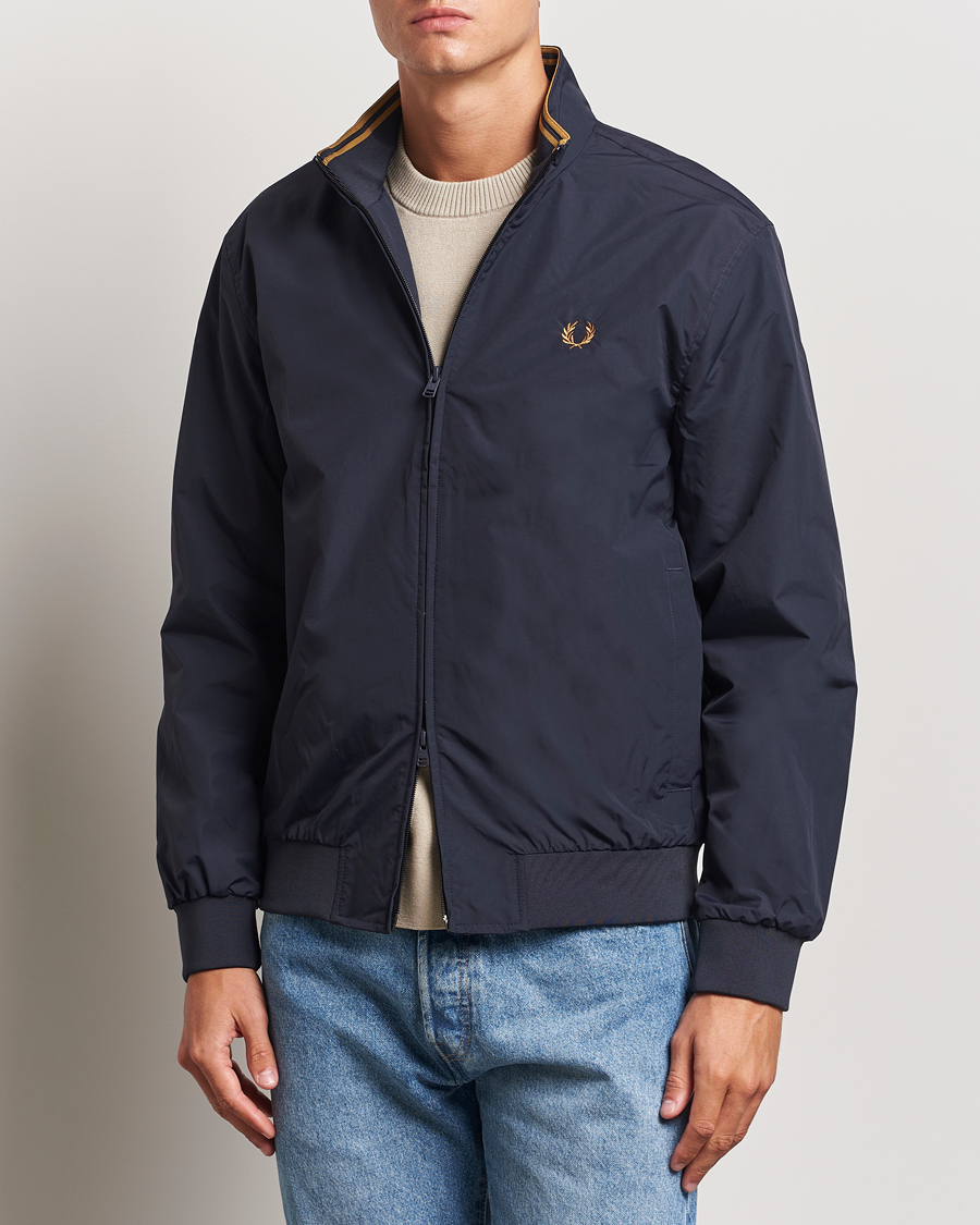 Herr | Jackor | Fred Perry | Brentham Jacket Navy
