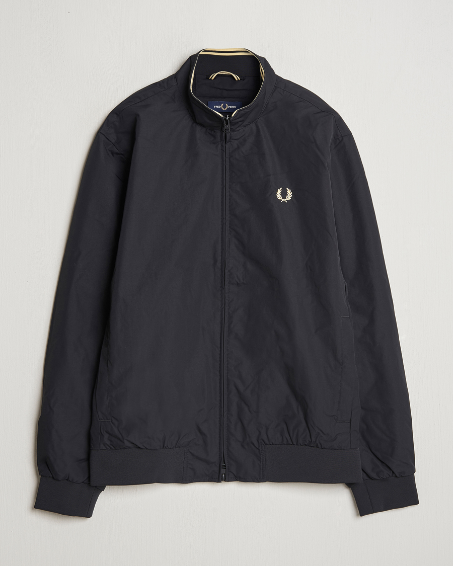 Herr | Jackor | Fred Perry | Brentham Jacket Black