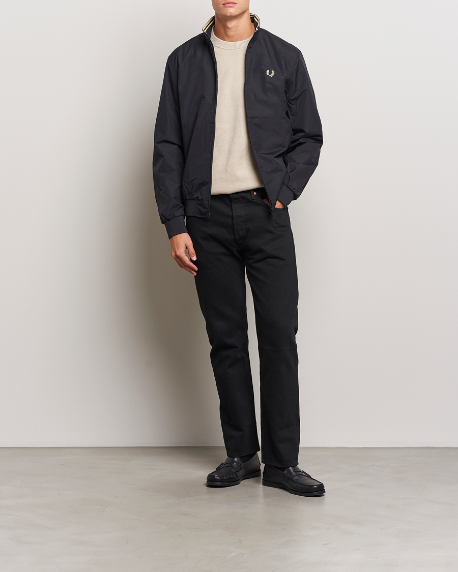 Herr | Jackor | Fred Perry | Brentham Jacket Black