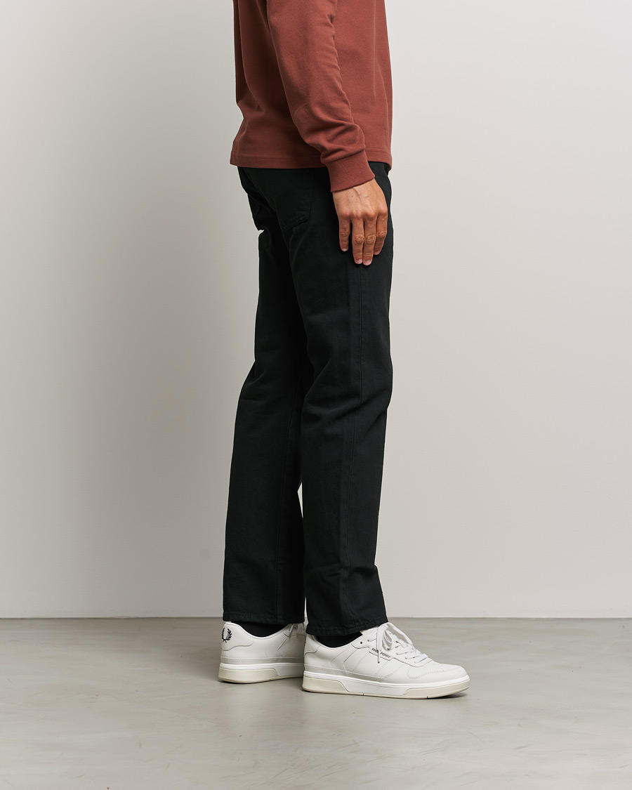 Herr | Fred Perry B300 Textured Leather Sneaker White | Fred Perry | B300 Textured Leather Sneaker White