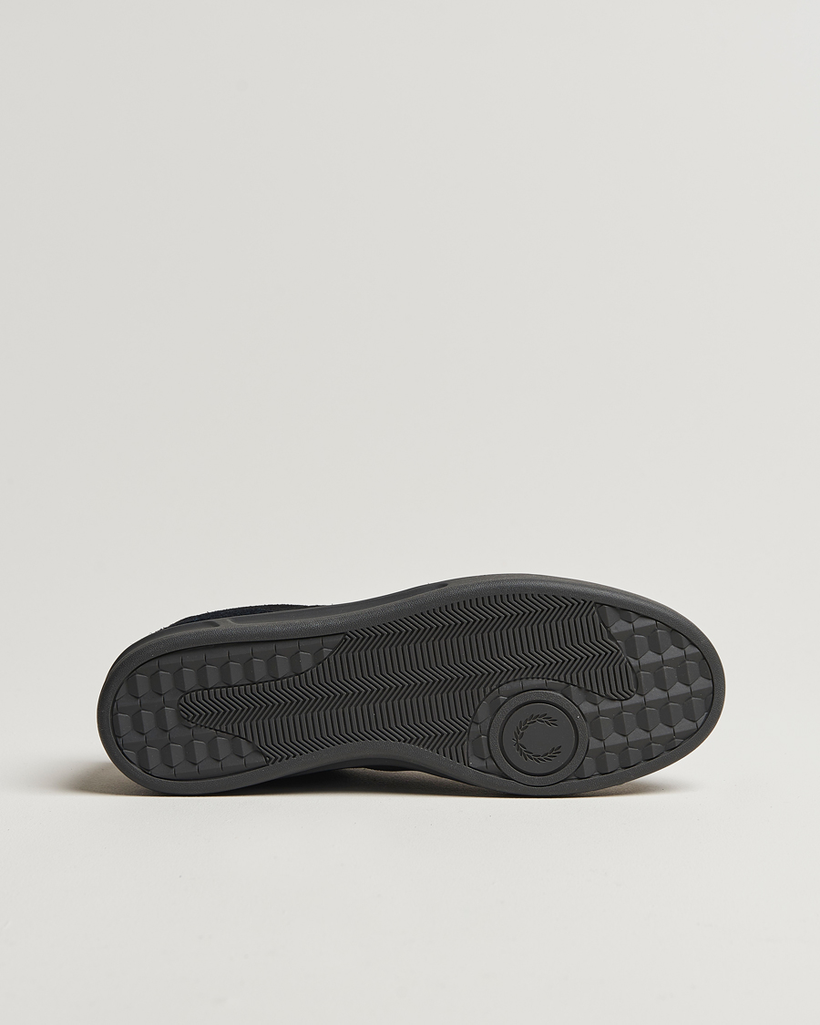 Herr | Fred Perry B4 Suede Sneaker Black | Fred Perry | B4 Suede Sneaker Black