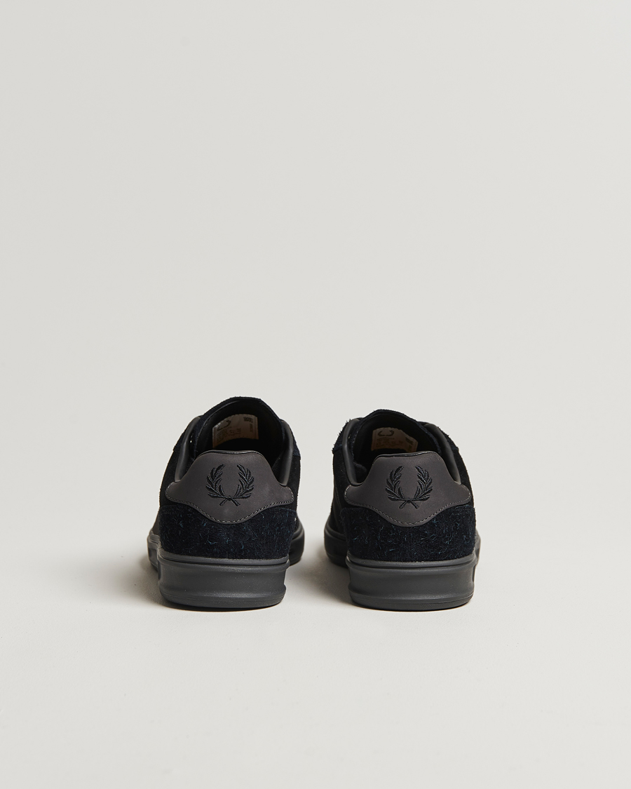 Herr | Fred Perry B4 Suede Sneaker Black | Fred Perry | B4 Suede Sneaker Black