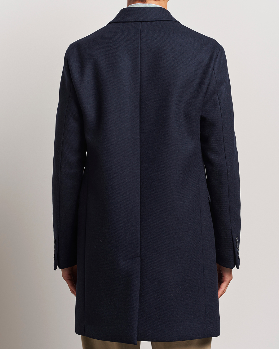 Herr | Jackor | GANT | Classic Wool Coat Night Blue
