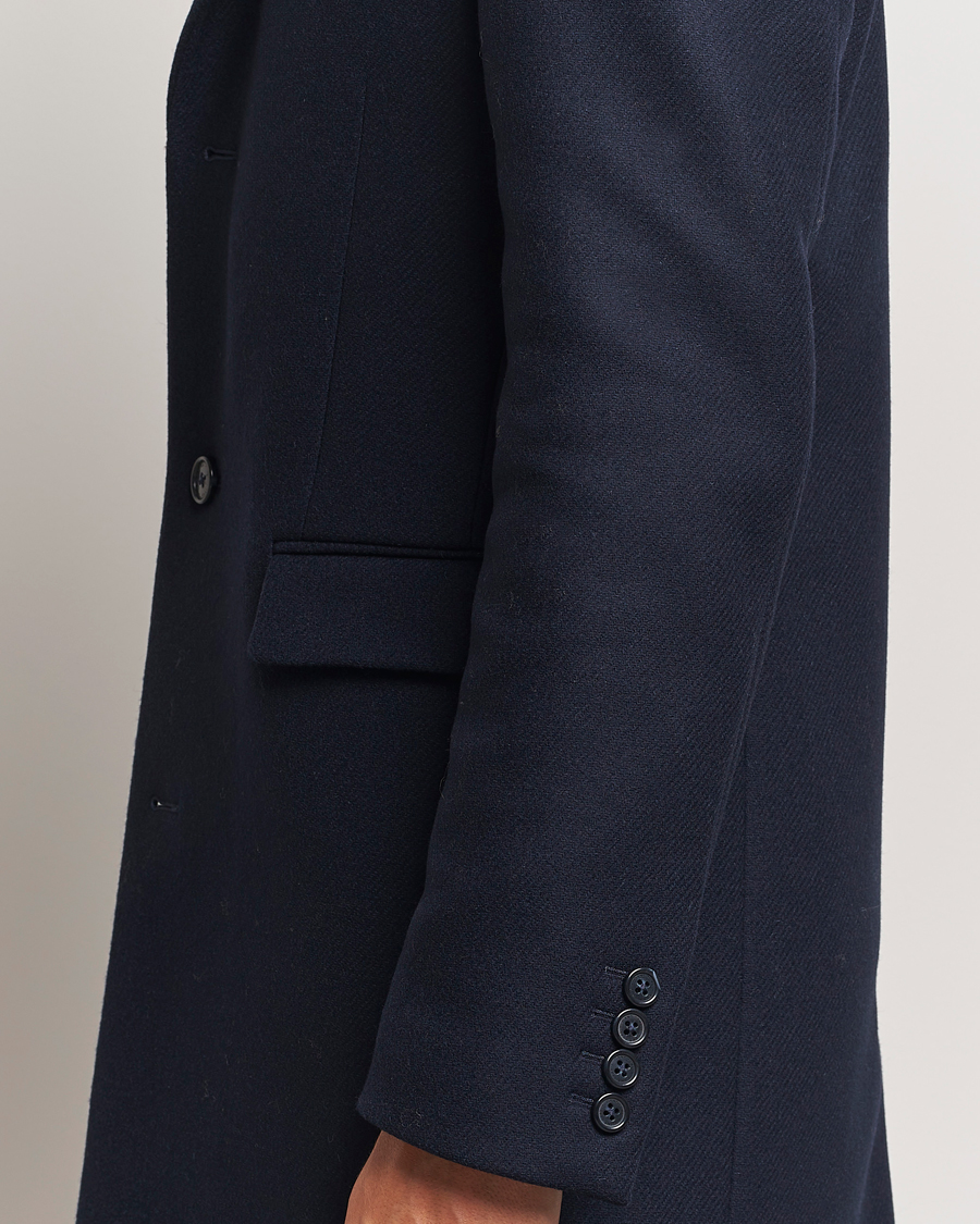 Herr | Jackor | GANT | Classic Wool Coat Night Blue