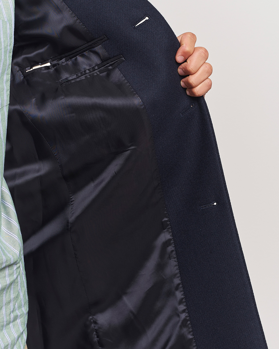 Herr | Jackor | GANT | Classic Wool Coat Night Blue