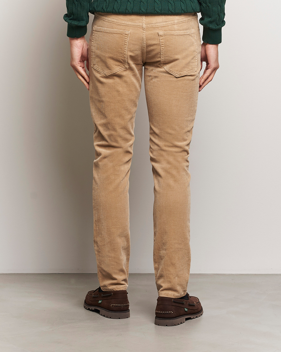 Herr | Byxor | Gant | Cord 5-Pocket Jeans Dark Khaki