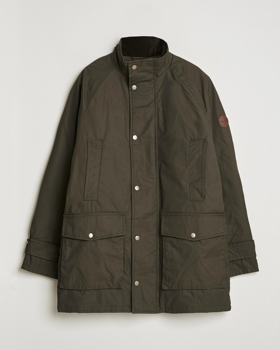 Herr | Jackor | GANT | Double Decker Jacket Dark Sage