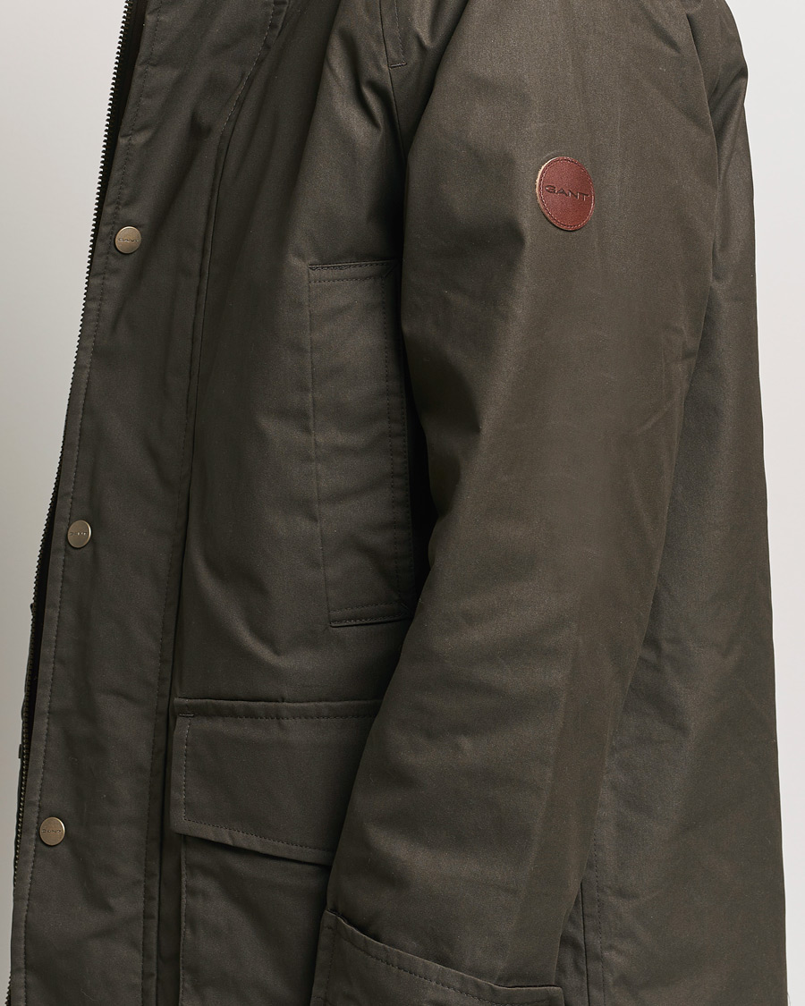 Herr | Jackor | GANT | Double Decker Jacket Dark Sage