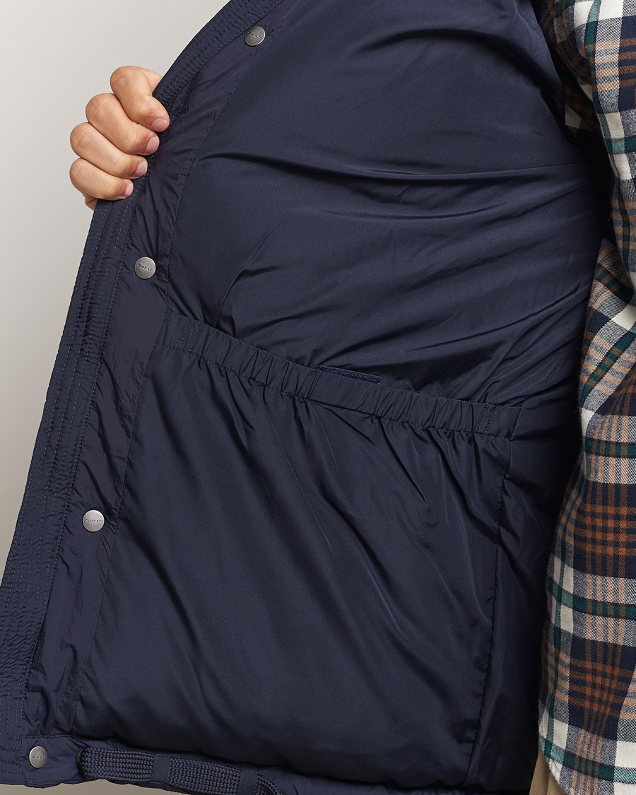Herr | Jackor | GANT | Expedition Down Puffer Evening Blue