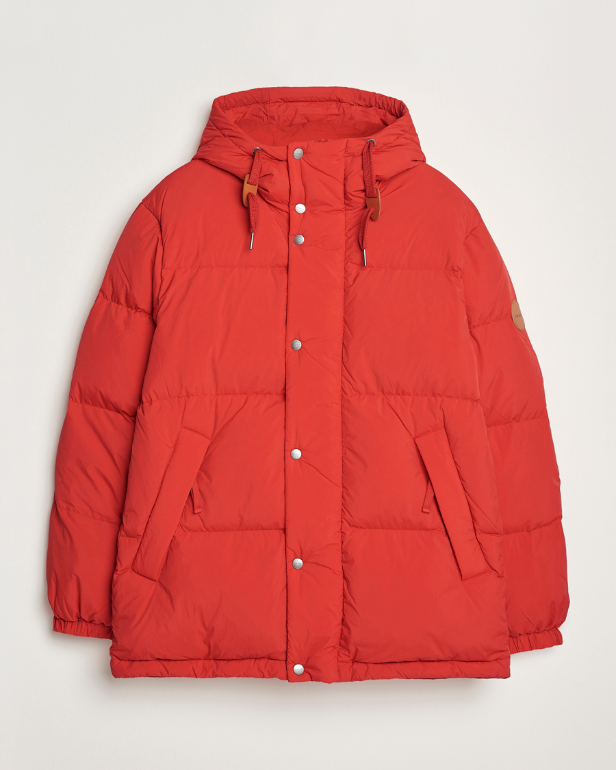 Herr | Jackor | GANT | Expedition Down Puffer Ruby Red