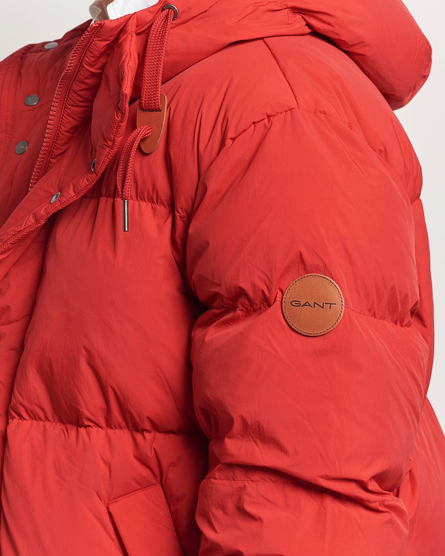 Herr | Jackor | GANT | Expedition Down Puffer Ruby Red