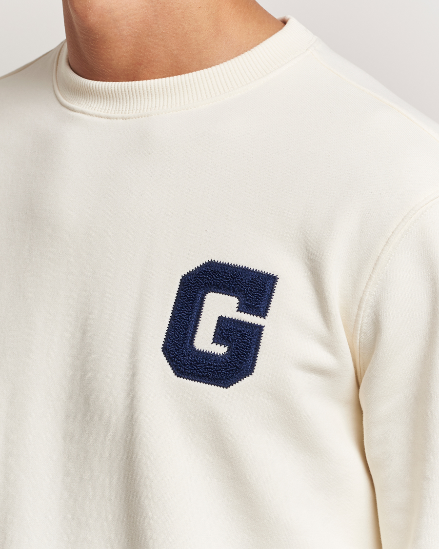 Herr | Tröjor | GANT | G Graphic Sweatshirt Cream