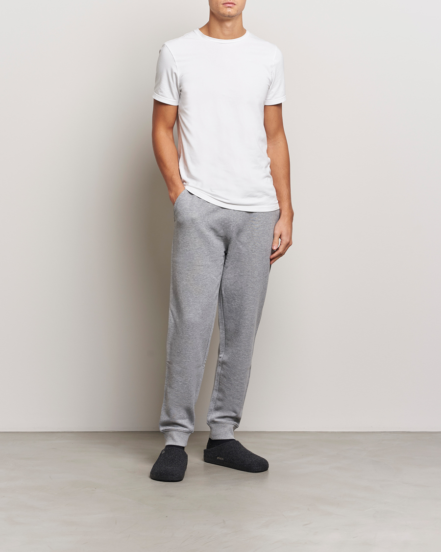 Herr | Byxor | GANT | Original Sweatpant Grey Melange