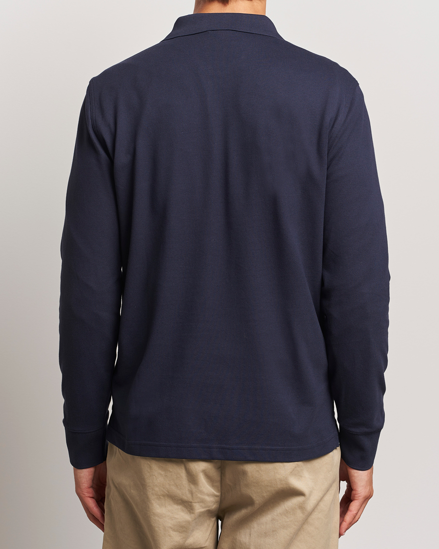 Herr | Tröjor | GANT | Regular Shield Pique Polo Evening Blue