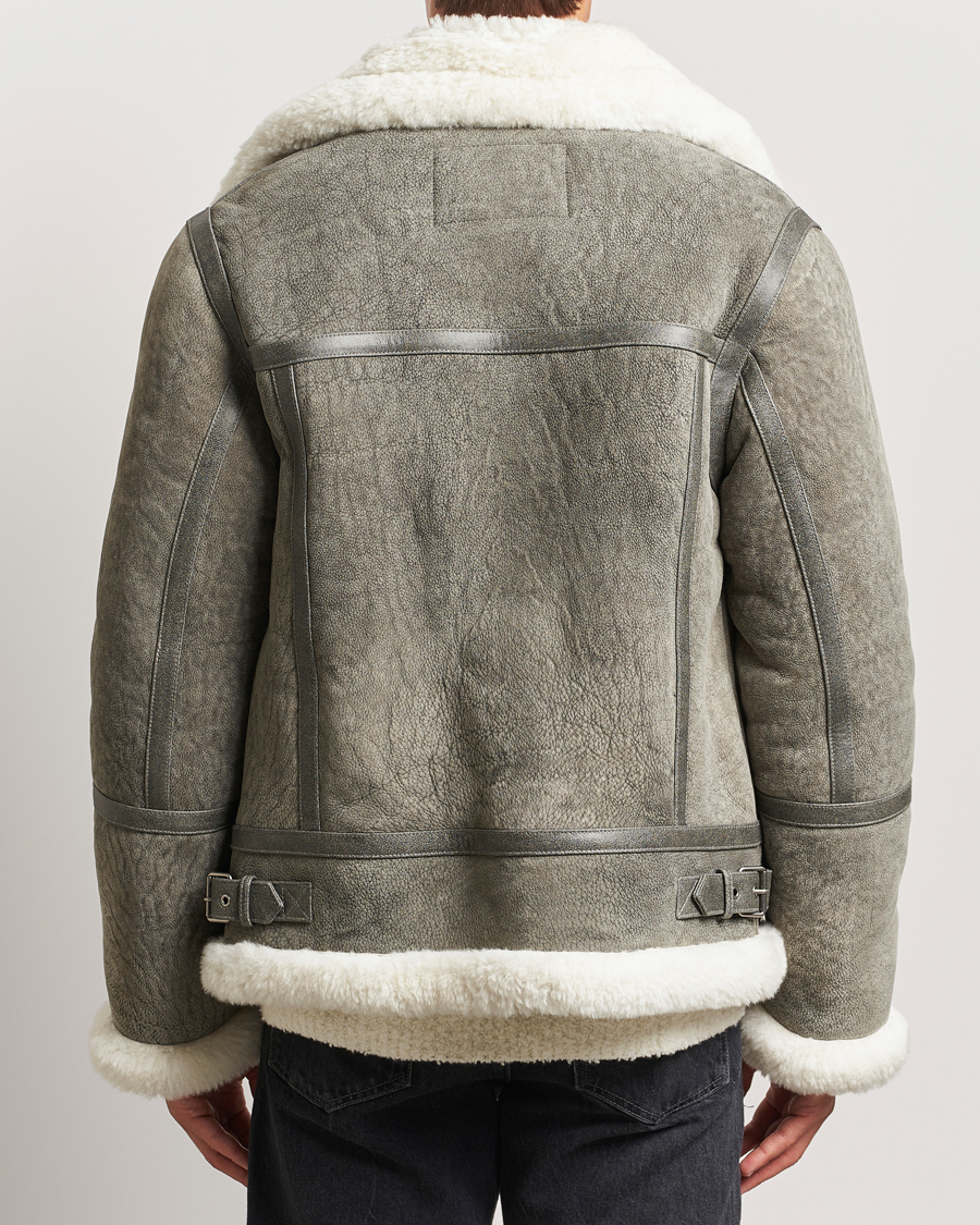 Herr | Jackor | GANT | Shearling Jacket Desert Brown