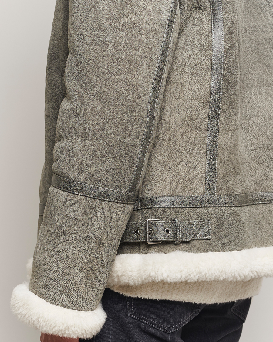 Herr | Jackor | GANT | Shearling Jacket Desert Brown
