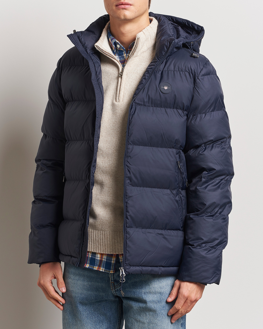 Herr | Jackor | GANT | The Active Cloud Jacket Evening Blue
