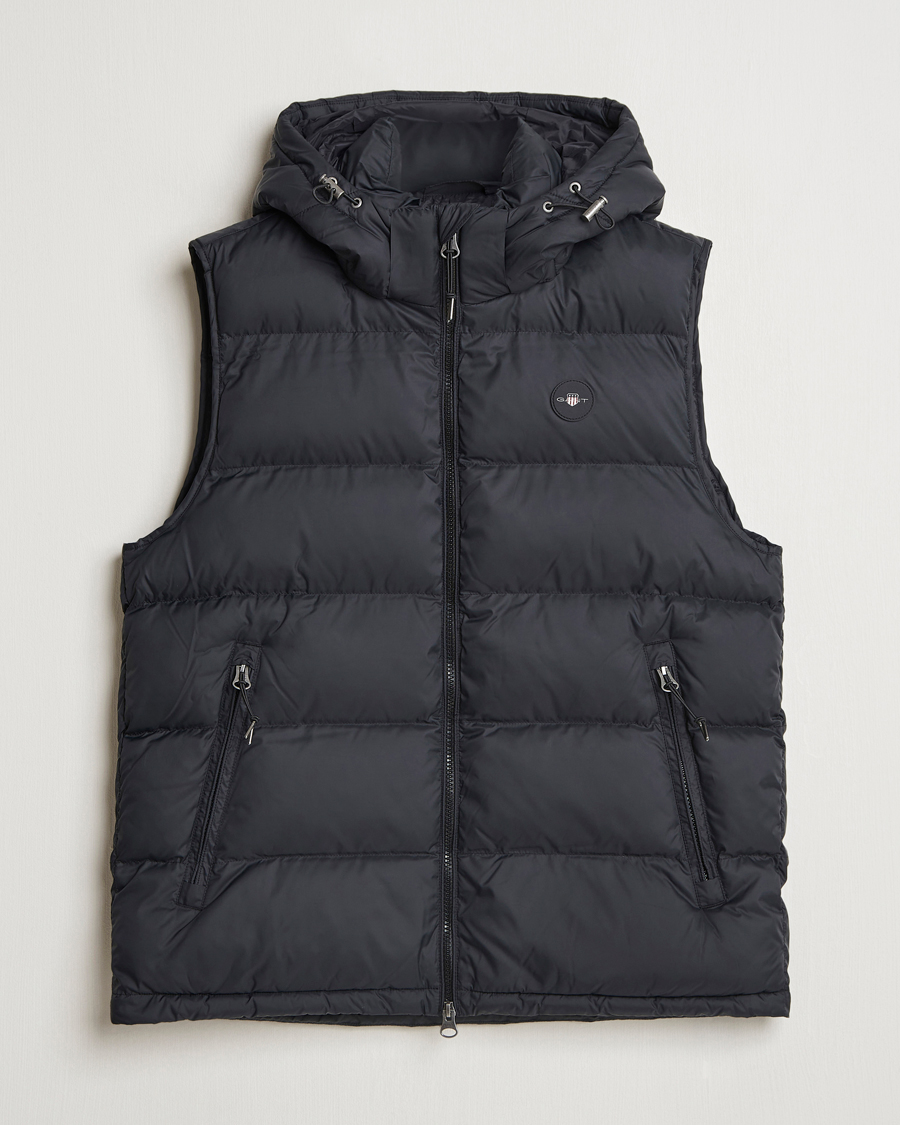 Herr | Jackor | GANT | The Active Cloud Vest Black