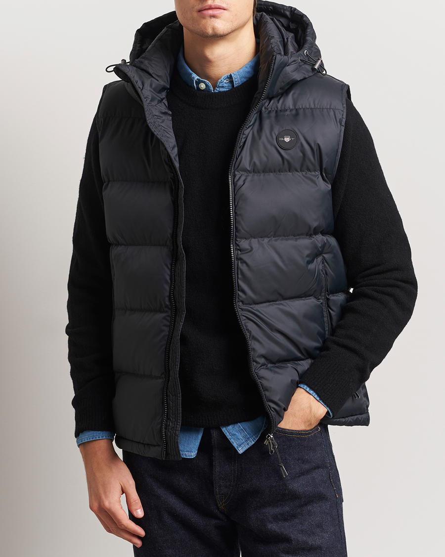 Herr | Jackor | GANT | The Active Cloud Vest Black
