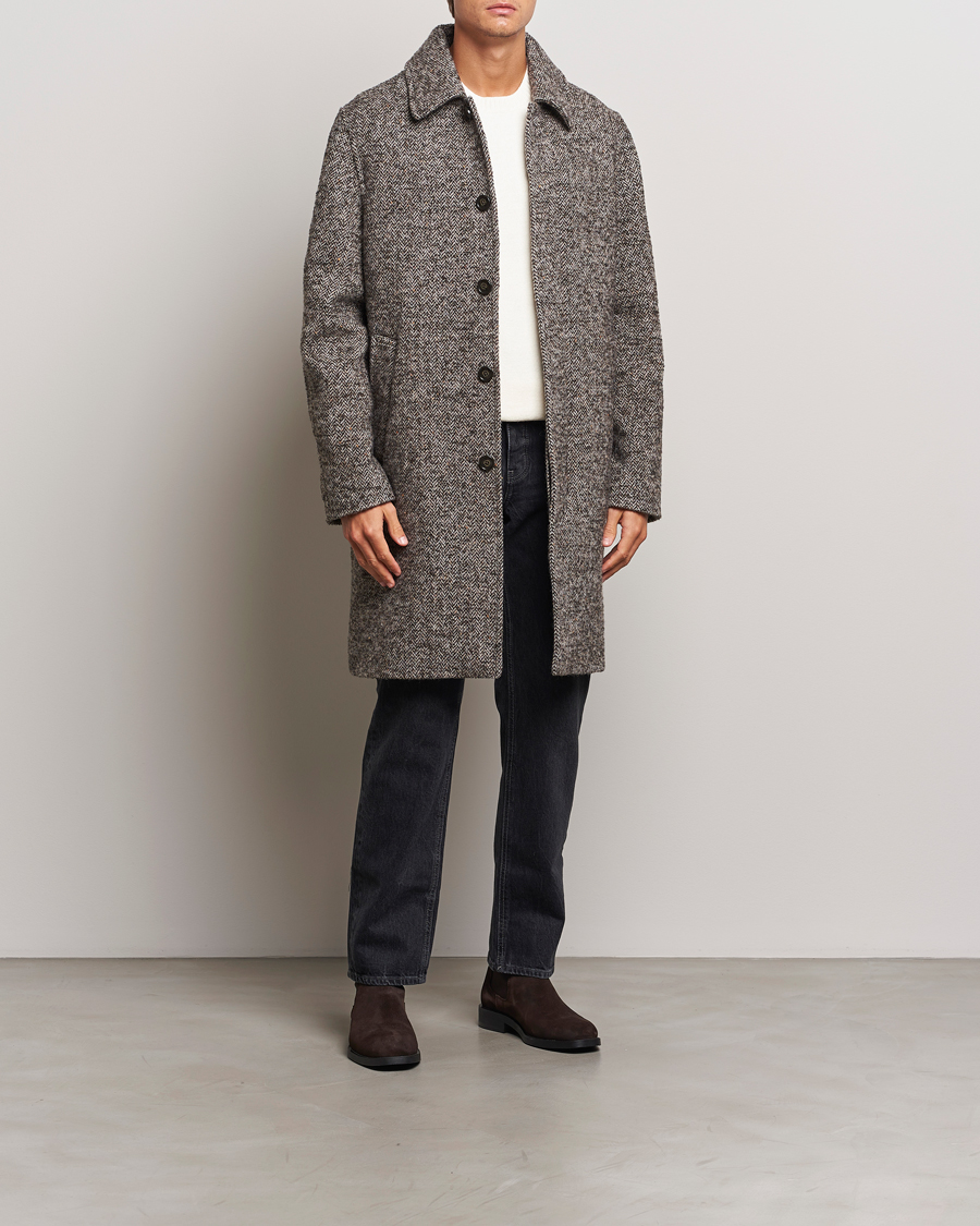 Herr | Jackor | GANT | Wool Coat Deep Brown
