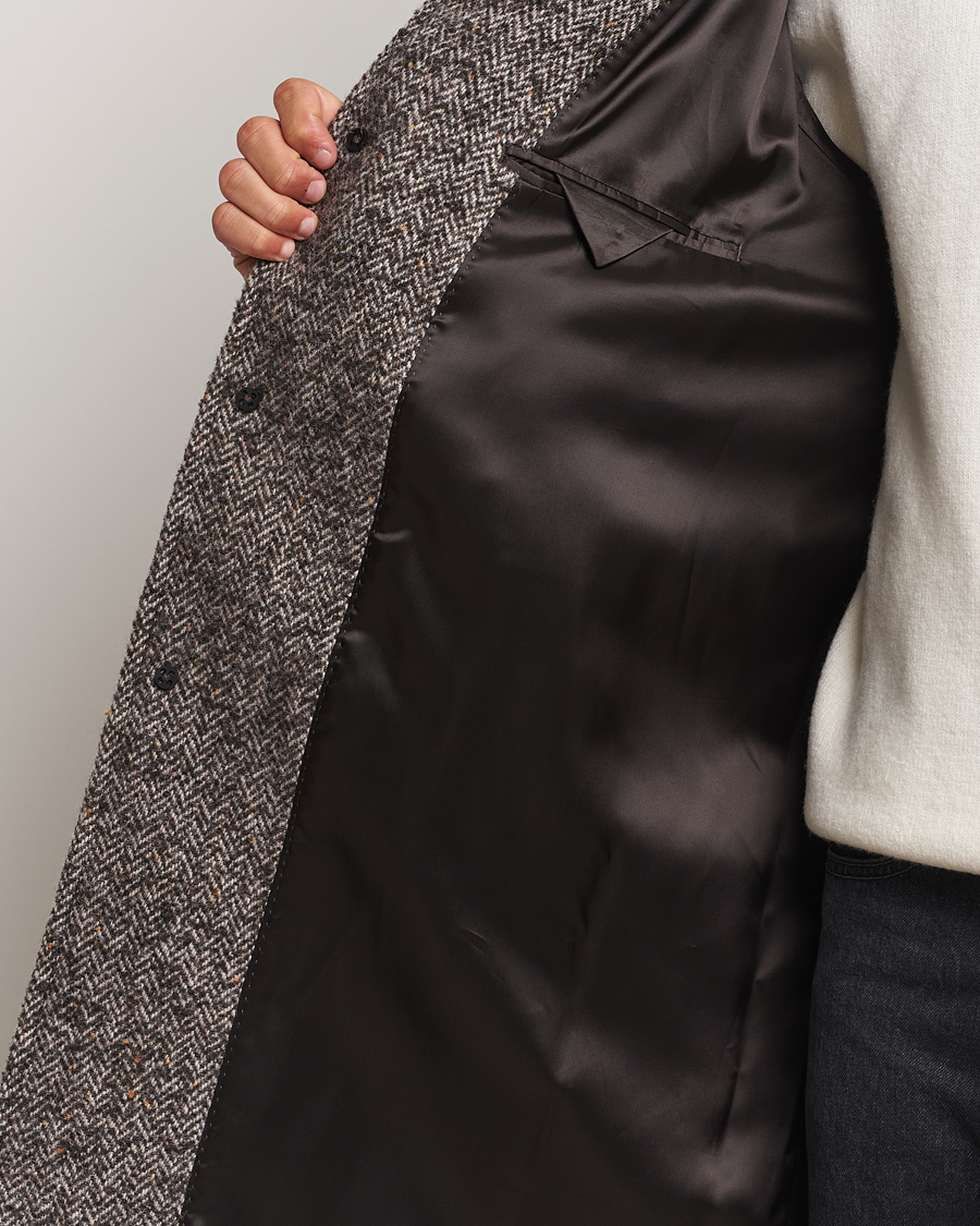 Herr | Jackor | GANT | Wool Coat Deep Brown