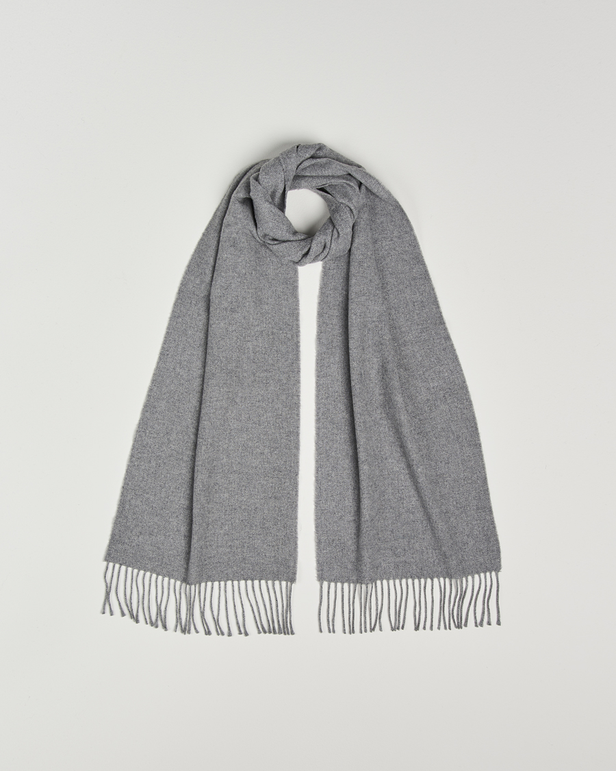 Herr | GANT Wool Scarf Grey Melange | GANT | Wool Scarf Grey Melange
