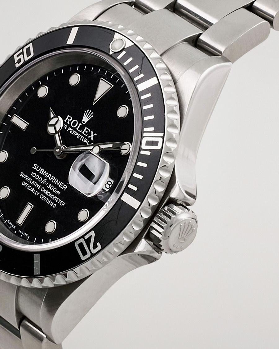 Herr | Rolex Pre-Owned Submariner 16610 Silver | Rolex Pre-Owned | Submariner 16610 Silver