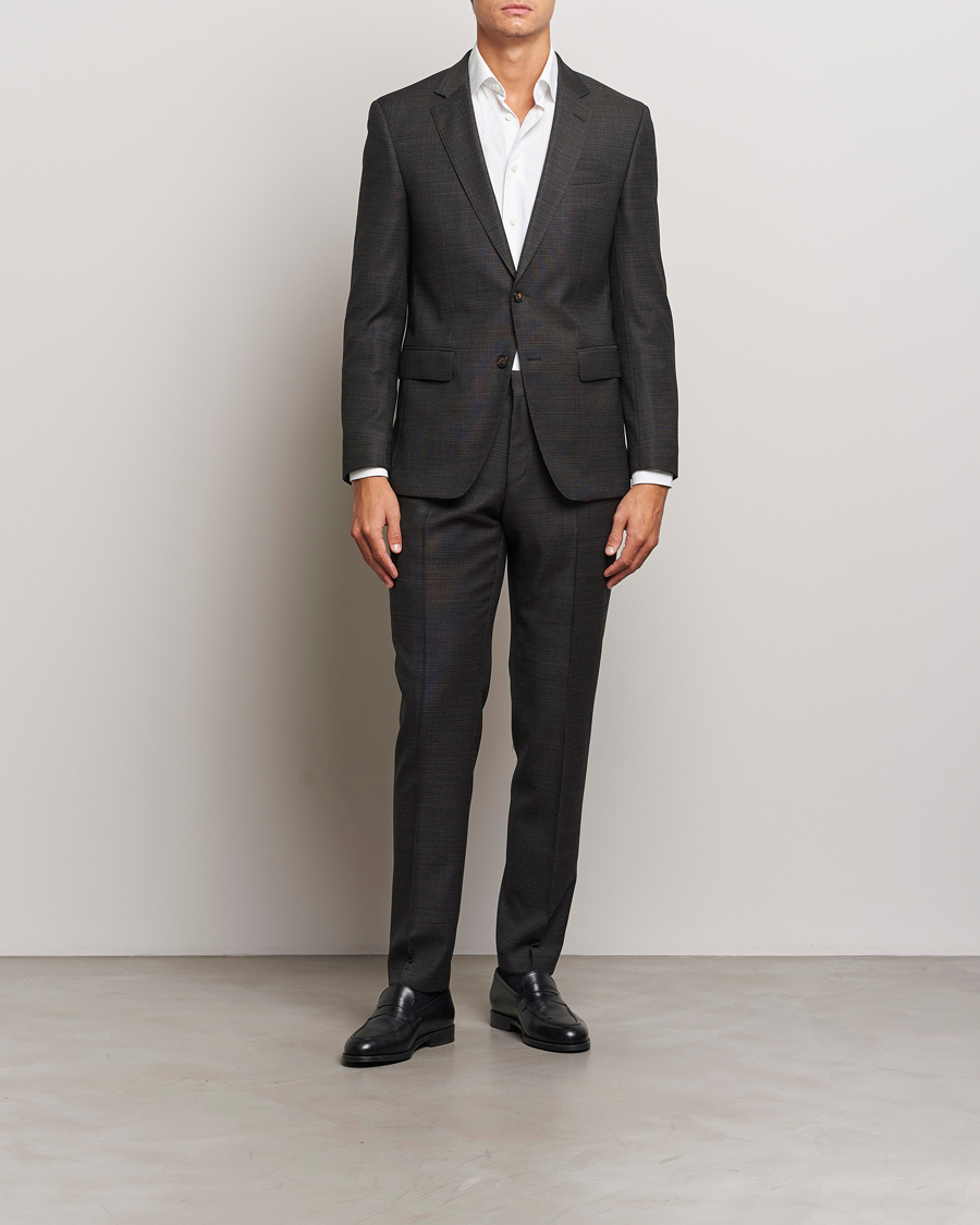 Herr | Kostymer | BOSS BLACK | Huge Wool Suit Open Green