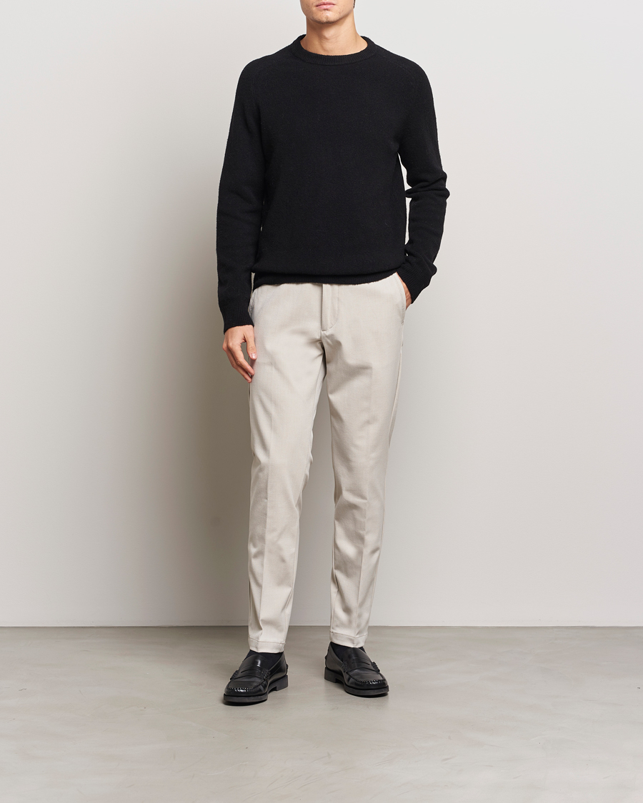 Herr | Byxor | BOSS BLACK | Kaiton Structured Chinos Light Beige