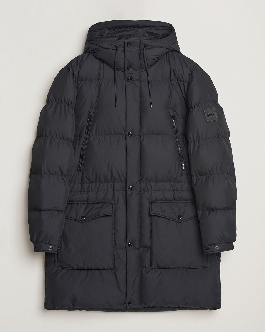 Herr | Jackor | BOSS BLACK | Condolo Puffer Parka Black